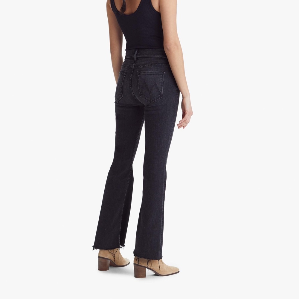 Mother the weekender fray in color night shadow, size 26 from Anthropologie